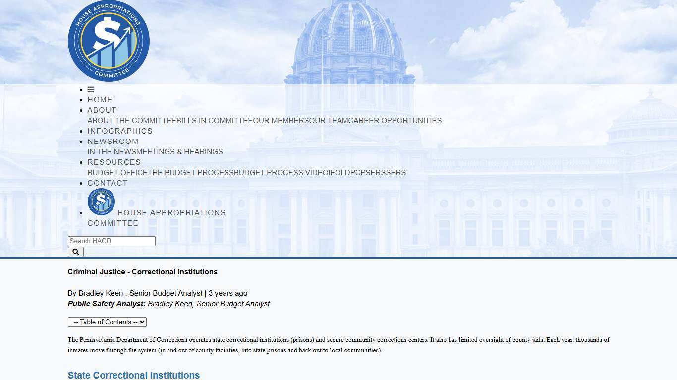 House Appropriations